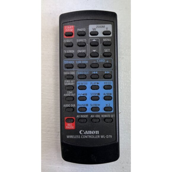 OEM CANON REMOTE CONTROL MODEL WL-D79 - Picture 1 of 4